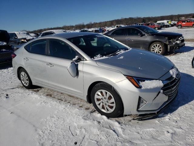 5NPD74LF3KH479024 - 2019 HYUNDAI ELANTRA SE SILVER photo 4