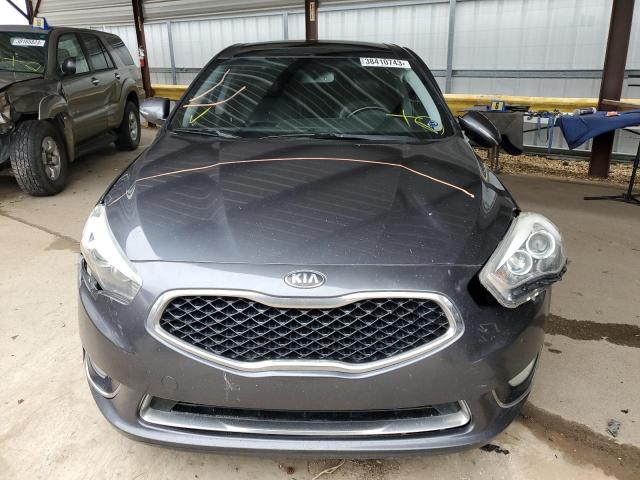 KNALN4D72F5172097 - 2015 KIA CADENZA PREMIUM GRAY photo 5