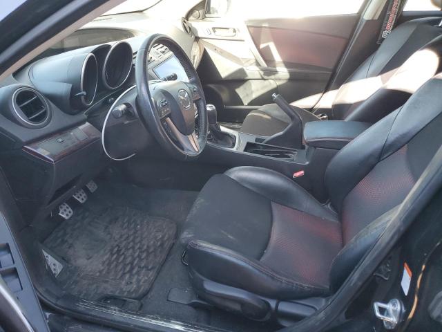 JM1BL1H43A1231919 - 2010 MAZDA SPEED 3 BLACK photo 7