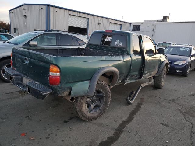 5TEWN72N21Z859766 - 2001 TOYOTA TACOMA XTRACAB GREEN photo 3