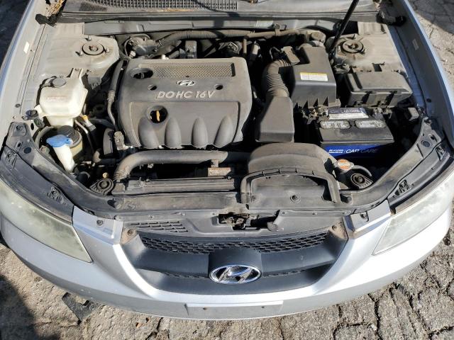 5NPET46C78H386551 - 2008 HYUNDAI SONATA GLS SILVER photo 11