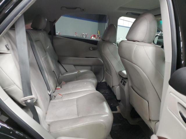 2T2BK1BA4CC121926 - 2012 LEXUS RX 350 BLACK photo 10