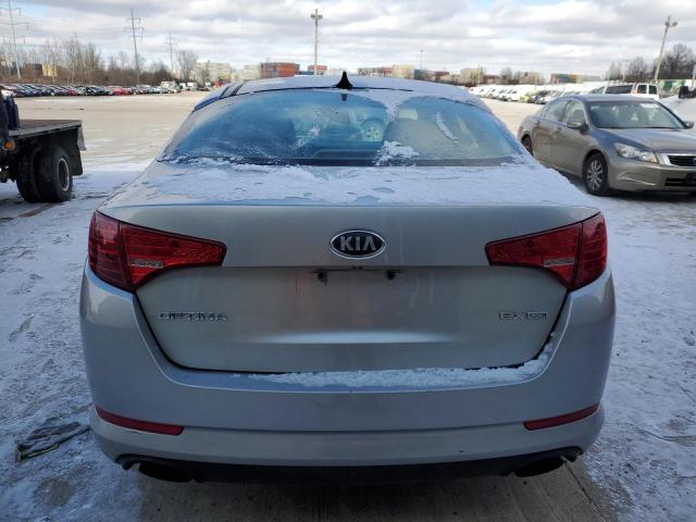 5XXGN4A79DG160031 - 2013 KIA OPTIMA EX SILVER photo 6