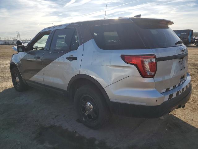 1FM5K8AR5HGB93918 - 2017 FORD EXPLORER POLICE INTERCEPTOR 银色 照片 2