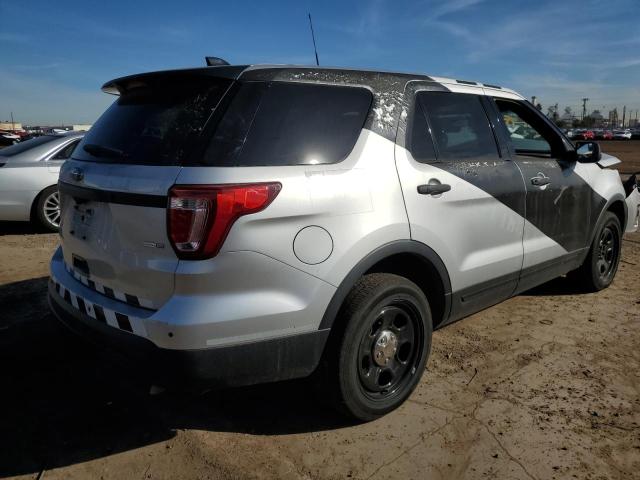 1FM5K8AR5HGB93918 - 2017 FORD EXPLORER POLICE INTERCEPTOR 银色 照片 3