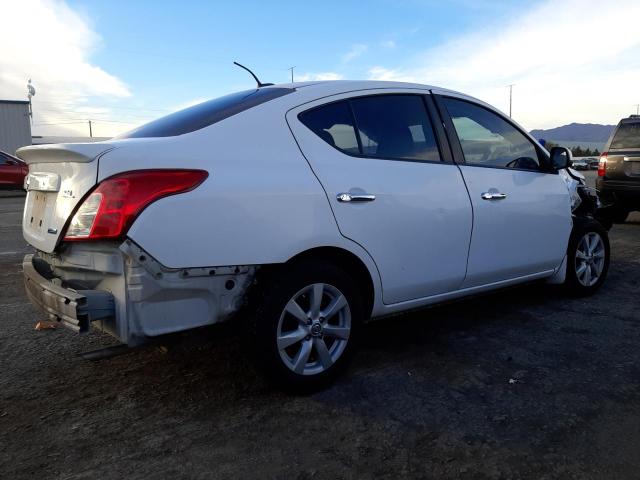 3N1CN7AP7CL857509 - 2012 NISSAN VERSA S WHITE photo 3