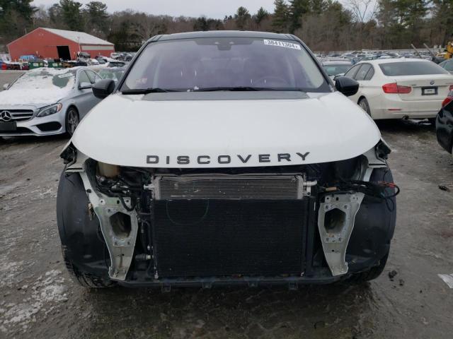 SALCP2FXXKH808023 - 2019 LAND ROVER DISCOVERY SE WHITE photo 5