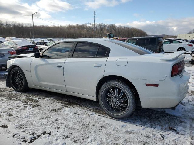 2C3CDXCT7EH232067 - 2014 DODGE CHARGER R/T WHITE photo 2