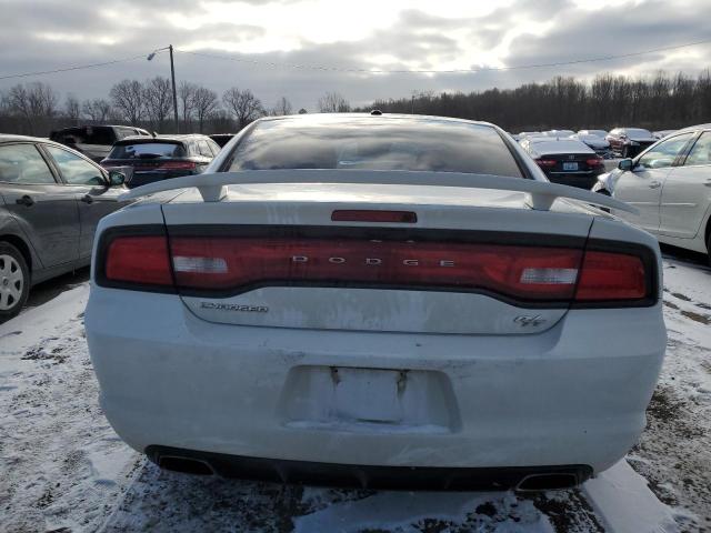 2C3CDXCT7EH232067 - 2014 DODGE CHARGER R/T WHITE photo 6