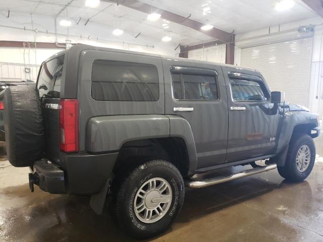 5GTEN13E488108924 - 2008 HUMMER H3 CHARCOAL photo 3