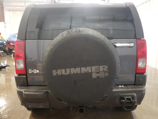 5GTEN13E488108924 - 2008 HUMMER H3 CHARCOAL photo 6