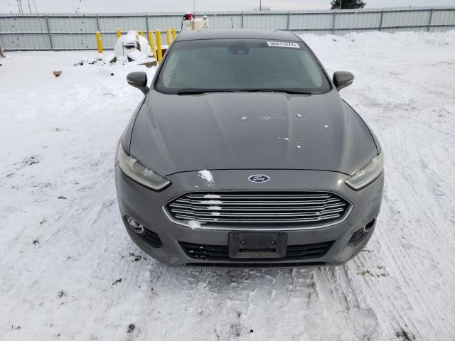 3FA6P0H94ER257250 - 2014 FORD FUSION SE GRAY photo 5