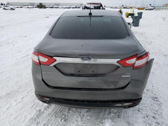 3FA6P0H94ER257250 - 2014 FORD FUSION SE GRAY photo 6