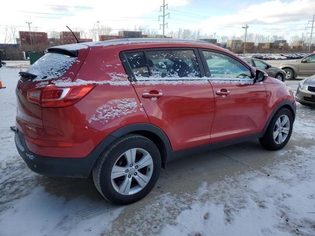 KNDPB3A23C7337686 - 2012 KIA SPORTAGE BASE RED photo 3