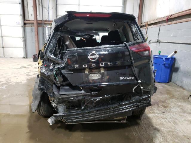 5N1BT3BB4PC832168 - 2023 NISSAN ROGUE SV BLACK photo 6