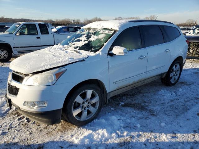 1GNEV33D59S101065 - 2009 CHEVROLET TRAVERSE LTZ WHITE photo 1