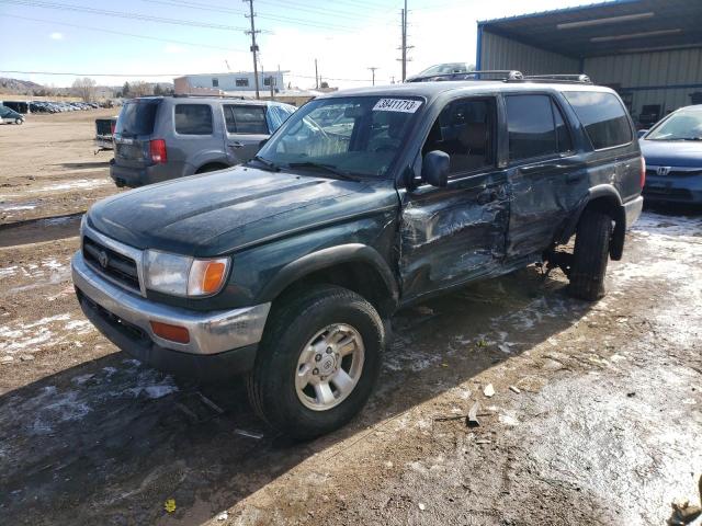 JT3HN86R2W0173606 - 1998 TOYOTA 4RUNNER SR5 GREEN photo 1