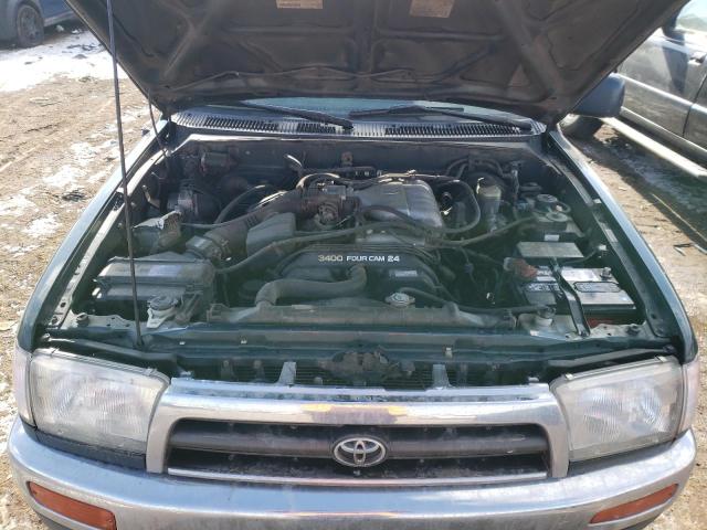 JT3HN86R2W0173606 - 1998 TOYOTA 4RUNNER SR5 GREEN photo 12