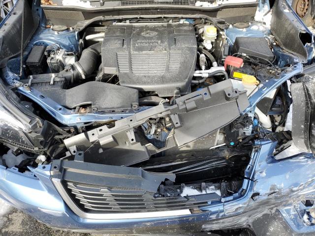 JF2SKAJC3LH569952 - 2020 SUBARU FORESTER PREMIUM BLUE photo 12