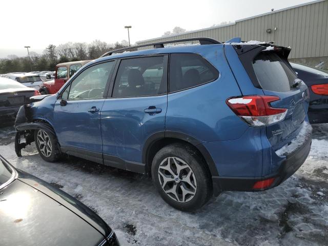 JF2SKAJC3LH569952 - 2020 SUBARU FORESTER PREMIUM BLUE photo 2