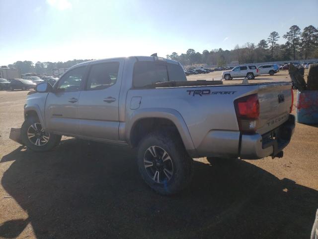 5TFAZ5CN0JX060819 - 2018 TOYOTA TACOMA DOUBLE CAB 银色 照片 2