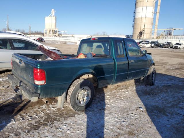 1FTYR14V2YPA75306 - 2000 FORD RANGER SUPER CAB GREEN photo 3