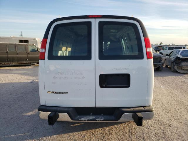 1GCWGAFP4P1125541 - 2023 CHEVROLET EXPRESS G2 WHITE photo 6