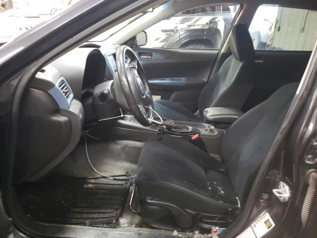 JF1GH61698H831030 - 2008 SUBARU IMPREZA 2.5I GRAY photo 7