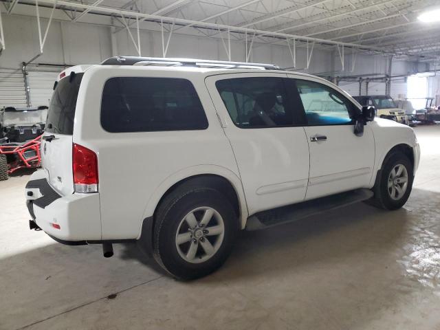 5N1AA0NC4AN603540 - 2010 NISSAN ARMADA SE WHITE photo 3