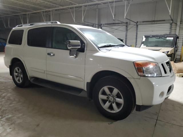 5N1AA0NC4AN603540 - 2010 NISSAN ARMADA SE WHITE photo 4