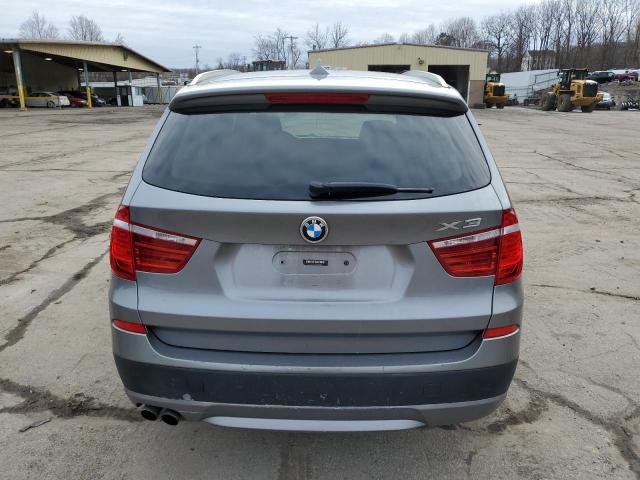 5UXWX5C58BL705252 - 2011 BMW X3 XDRIVE28I GRAY photo 6