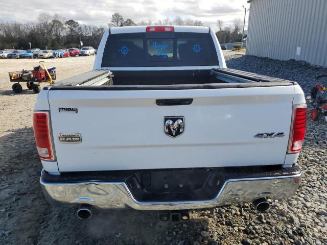 1C6RR7PT0FS606859 - 2015 RAM 1500 LONGHORN WHITE photo 6