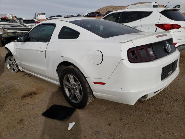 1ZVBP8AM2E5289104 - 2014 FORD MUSTANG WHITE photo 2