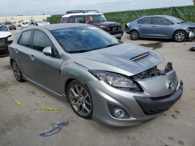 JM1BL1K35B1496861 - 2011 MAZDA SPEED 3 SILVER photo 4