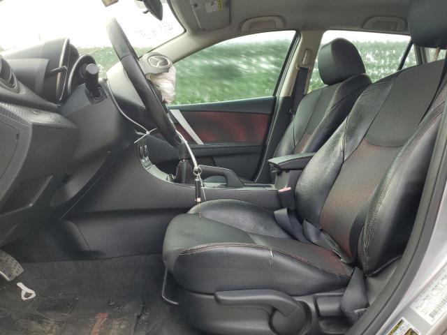JM1BL1K35B1496861 - 2011 MAZDA SPEED 3 SILVER photo 7
