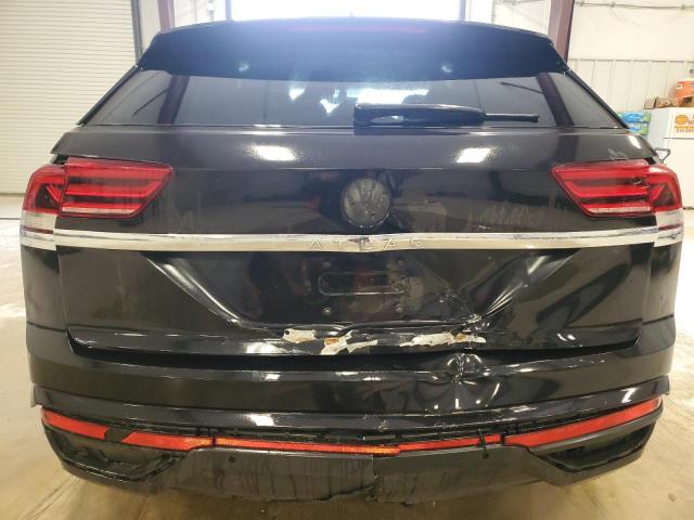 1V2JE2CA2MC206364 - 2021 VOLKSWAGEN ATLAS CROS SE BLACK photo 6