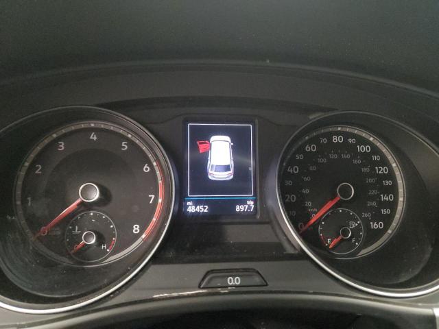 1V2JE2CA2MC206364 - 2021 VOLKSWAGEN ATLAS CROS SE BLACK photo 9