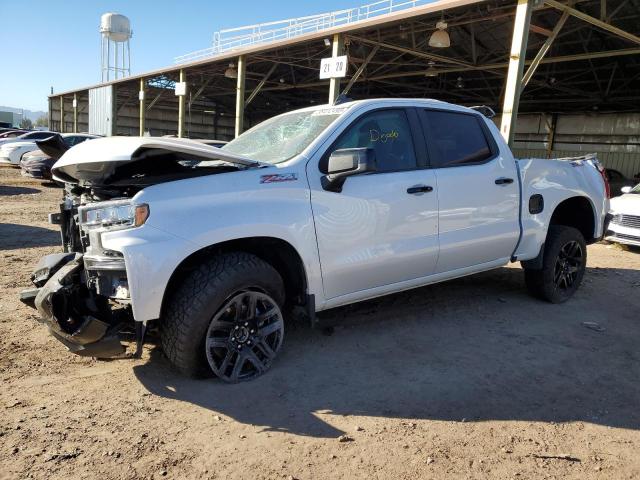 3GCPYFED0MG393005 - 2021 CHEVROLET SILVERADO K1500 LT TRAIL BOSS WHITE photo 1