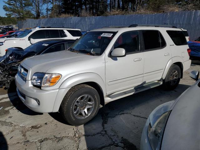 5TDBT48A76S260471 - 2006 TOYOTA SEQUOIA LIMITED WHITE photo 1