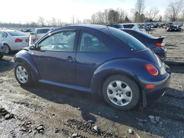 3VWCK21CX2M428005 - 2002 VOLKSWAGEN NEW BEETLE GLS BLUE photo 2