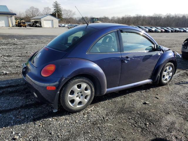 3VWCK21CX2M428005 - 2002 VOLKSWAGEN NEW BEETLE GLS BLUE photo 3