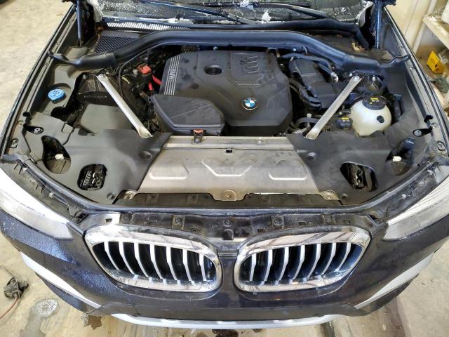 5UXTY5C00L9D08009 - 2020 BMW X3 XDRIVE30I GRAY photo 11