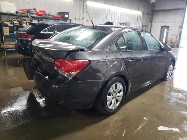 1G1PA5SH6E7425399 - 2014 CHEVROLET CRUZE LS GRAY photo 3