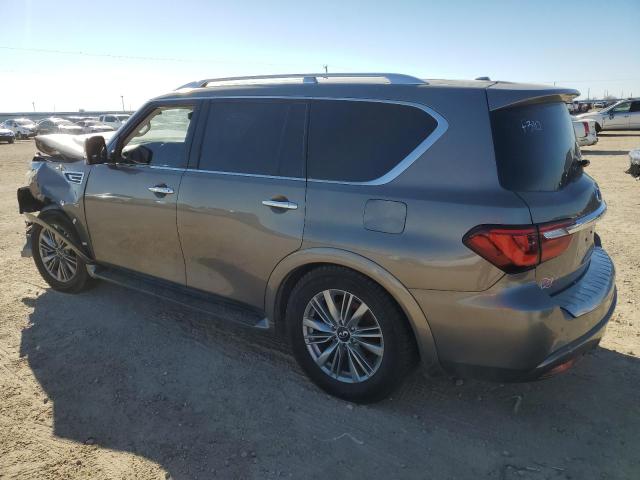 JN8AZ2NEXK9232764 - 2019 INFINITI QX80 LUXE GRAY photo 2