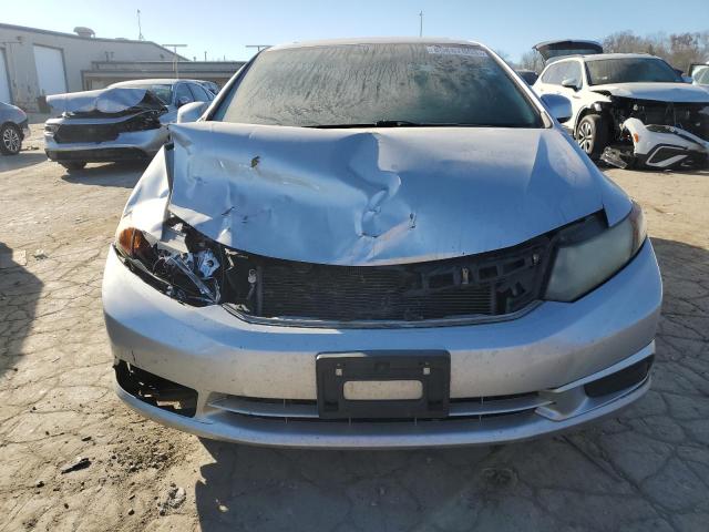 2HGFB2F87CH526558 - 2012 HONDA CIVIC EX SILVER photo 5