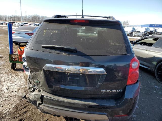 2GNALFEK4C6271302 - 2012 CHEVROLET EQUINOX LTZ BLACK photo 6