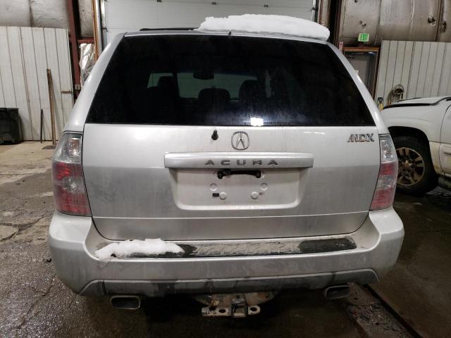 2HNYD18616H527159 - 2006 ACURA MDX TOURING SILVER photo 6