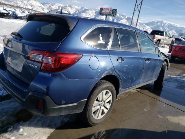 4S4BSAFC2K3371572 - 2019 SUBARU OUTBACK 2.5I PREMIUM BLUE photo 3