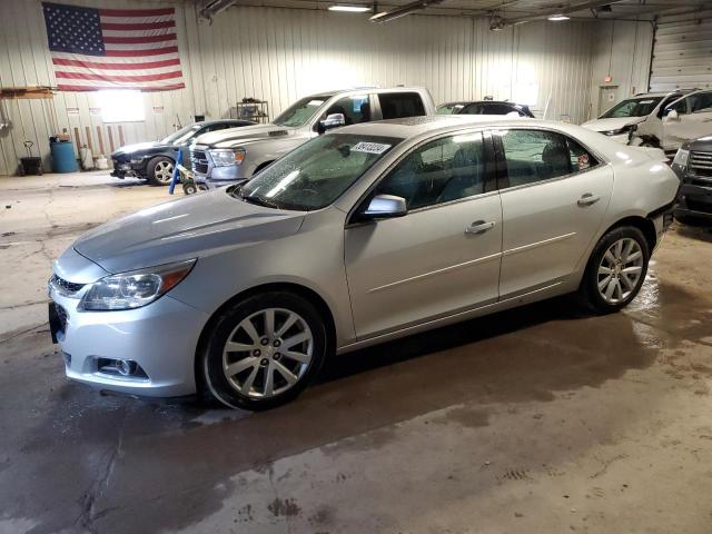 1G11G5SX9EF153433 - 2014 CHEVROLET MALIBU 3LT SILVER photo 1