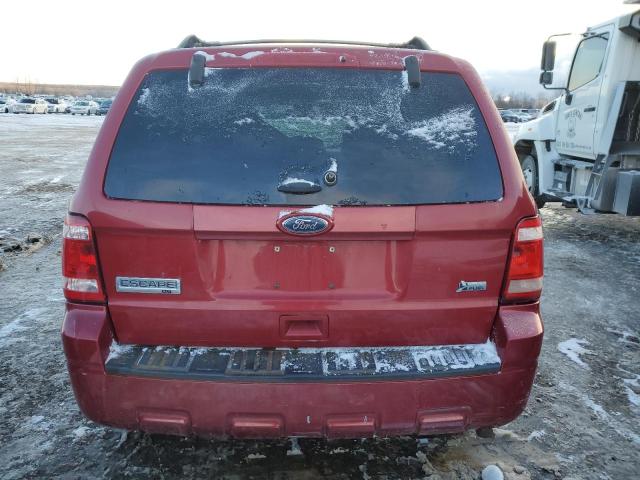 1FMCU0D73CKA68659 - 2012 FORD ESCAPE XLT MAROON photo 6
